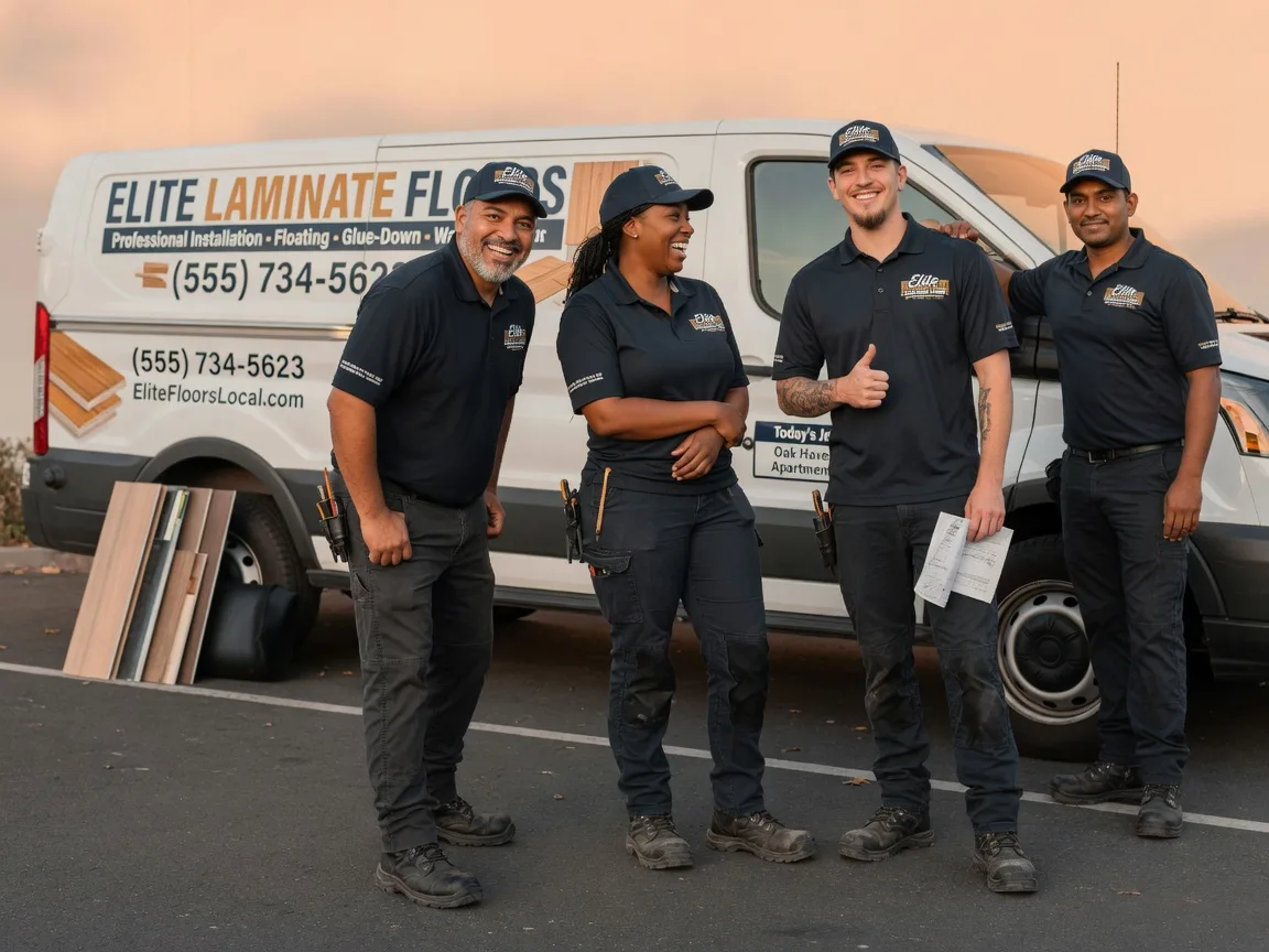Laminate flooring installation company in Disney, OK